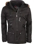 Geographical Norway warme Herren Jacke Parka Winter Anorak G-Chirac, Schwarz,...