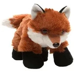 Wild Republic 16268, Fuchs - Schwarz/Orange/Wei&szlig;
