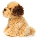 Uni-Toys - Shih Tzu Doodle, sitzend - 18 cm (H&ouml;he) - Shih-Poo, Pl&uuml;sch-Hund -