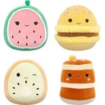 Jazwares SQCR06866 - Squishmallows - Food Squad, Pl&uuml;schfigur, je 12,5 cm, 4er...