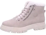 Tom Tailor Schn&uuml;rstiefel Beige - Wei&szlig; - 42