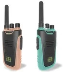 Kidywolf Kidytalk Nude/Gr&uuml;n 2 St&uuml;ck Walkie Talkies - T&uuml;rkis