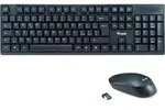 Equip Wireless Tastatur + Maus. Layout italienisch schwarz - Schwarz