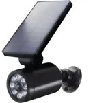 Dummy Kamera LED &Uuml;berwachungskamera Attrappe Solar Blitzdiode Alarmanlage CCTV