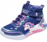 Skechers Klettstiefel Blau in Gr. 33 - 33