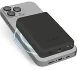 SBS 5000 mAh kabellose magnetische Powerbank - Schwarz