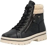 Remonte Schn&uuml;rboots Damen 32303936393434 Schwarz 36 EU - Schwarz - 36