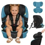 Lionelo Autokindersitz Levi Fix i-Size Seitenschutz, 10 Grad Kopfst&uuml;tzenverstellung