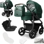 Bergsteiger Capri Kombikinderwagen 3-in-1 &ndash; Babywanne, Sportsitz & i-Size