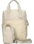 Lou LUR130 - Rucksack 39 cm (cord-mocha) - Beige