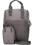 Lou LUR130 - Rucksack 39 cm (cord-mocha) - Grau