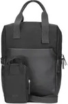 Lou LUR130 - Rucksack 39 cm (cord-mocha) - Schwarz