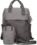 Lou LUR140 - Rucksack 40 cm (black) - Grau
