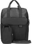 Lou LUR160 - Rucksack 40 cm (cord-mocca) - Schwarz