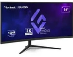 ViewSonic VX3418C-2K, Gaming-Monitor, (UWQHD, VA, Curved, Free Sync