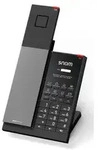Snom HD351A, IP-Telefon, Schwarz, Kabelgebundenes Mobilteil, Tisch/Wand,