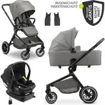 Hauck 4in1 Kinderwagen-Set Move N Care Trio - Grau