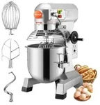 VEVOR Elektrischer Lebensmittelmixer 30L Lebensmittelstandmixer 1100W Elektrischer