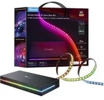 Govee H8604, Intelligenter Leuchtstreifen, Wi-Fi/Bluetooth, Schwarz, LED, Multi, 450