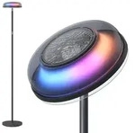 Govee Uplighter Floor Lamp, Intelligente Bodenbeleuchtung, Wi-Fi/Bluetooth, Schwarz,