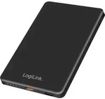LogiLink Magnetische Powerbank 5.000 mAh USB-C schwarz - Schwarz