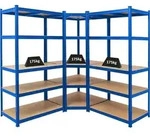 Mega Deal | 1x Eckregal + 2x Schwerlastregal Taurus | HxBxT 180x180x60cm | Fachlast
