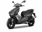 Motorroller Striker 50ccm 45km/h Euro 5, mattschwarz GT Union - Schwarz