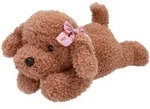 13173 TOPModel Floral - Kuscheltier Hund mit gelocktem Fell i