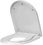 WOLTU Toilettendeckel mit Kindersitz, WC-Sitz mit Absenkautomatik f&uuml;r Familie,