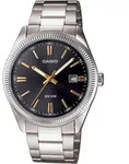 Casio Collection MTP-1302D-1A2VDF Herrenuhr - Schwarz/Gold/Silber