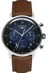 Bauhaus Solar Chronograph Herrenuhr - Silber