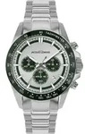 Jacques Lemans Chronographen Liverpool Silver - Dark green - Silber