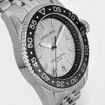 Jacques Lemans 1-2205L Herren-Taucheruhr Liverpool Diver Stahl/Grau 20 bar - Grau