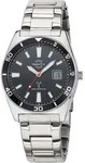 Master Time MTGA-10857-21M Funkuhr f&uuml;r Herren Super Power Stahl/Schwarz -...