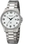 Regent Herren Uhr Titan-Uhren Titan Armbanduhr Analog silber URBA777 - Wei&szlig;
