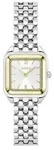 BOSS Zwei-Zeiger-Quarzwerk-Uhr f&uuml;r Damen Kollektion MAE Petite mit Silbernes Ede