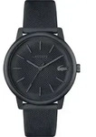Lacoste Herrenuhr 2011242 Quarz Analog Grau, Silikonarmband, Edelstahlgeh&auml;use,...