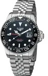 ELYSEE Herrenuhr GMT Pro. schwarz schwarz onesize Herren zweite Zeitzone,