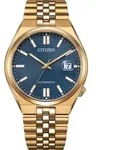 Citizen NK0023-57L Herren-Automatikuhr Tsuyosa 60 Ros&eacute;goldfarben/Blau - Blau