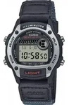 Casio Armbanduhr W-220HF-8AVEF digital mit Textilband - Grau