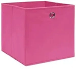 vidaXL Aufbewahrungsboxen 4 Stk. Vliesstoff 28x28x28 cm Rosa - Rosa
