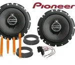 Pioneer 3wege f&uuml;r VW Golf 6 VI 08-16 Lautsprecher Vorn Hinten + Ausbau Werkzeug