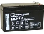 Q-Batteries 12LS-7.2 F1 12V 7,2Ah Blei-Vlies-Akku / AGM VRLA mit VdS G112070