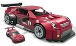 MEGA Hot Wheels Collector Cadillac ATS-VR - Grau/Rot