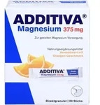 ADDITIVA Magnesium 375 mg Orange Direktgranulat, 20 St. Beutel