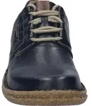 Josef Seibel Damen Halbschuh Leder Schn&uuml;rer mit Gummi Kork Sohle 85144 Neele 44,