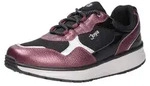 JOYA Damen Schn&uuml;rschuhe Tina III pink/black, rot, Gr.38 1/3 - Rot - 38 1/3