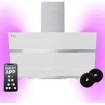 KKT KOLBE Dunstabzugshaube 80 cm 782 cbm/h Umluft Abluft Kopffrei Wandhaube Wei&szlig;