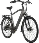ADORE E-Citybike 28" Alu Cityfahrrad CV-190 Heckmotor 45NM / 12,8Ah Anthrazit matt