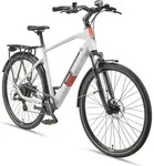 Telefunken Trekking E-Bike | Elektrofahrrad 28 Zoll | 8-Gang Kettenschaltung 